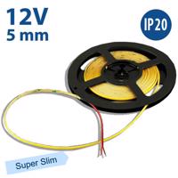 LED21 LED pásek COB Super Slim 480 LED/m 7W/m 12V IP20 role 5m NEUTRÁLNÍ BÍLÁ 4000K TL CI7/12K4/5/480