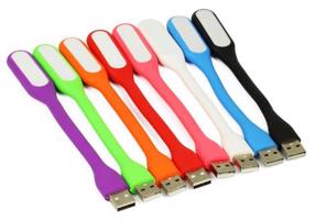 LED21 USB Flexibilní LED lampička 5V, zelená, studená bílá IL2008-Z