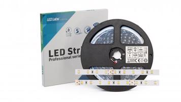 LEDLabs LED pásek 6W/m PRO 3YB 24V 60 LED/m 2835 SMD neutrální bílá, IP65 16-2086-03