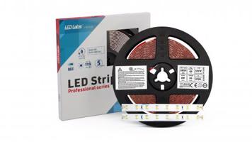 LEDLabs LED pásek 6W/m PRO 5Y 24V 64 LED/m 2835 SMD studená bílá RA90 16-3004-01