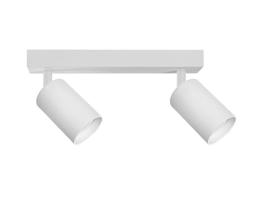 LEDMED LIMITED LEDMED bodové svítidlo METRO 2 GU10 bílá 2x5W 38° 3000K - teplá bílá