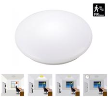 LUMAX LED svítidlo SPHERE 12W s mikrovlným čidlem 48xSMD2835 960lm, plafon, Neutrální bílá LO1241NDS