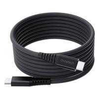 Magnetický kabel z USB-C na USB-C Choetech XCC-1051, PD 240W 1,8 m (černý) 066727