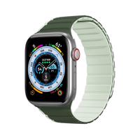 Magnetický řemínek Apple Watch SE, 9, 8, 7, 6, 5, 4, 3, 2, 1 (41, 40, 38 mm) Dux Ducis (verze LD) - zelený 6934913027882