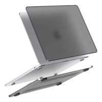 Matné ochranné pouzdro Lention pro MacBook Air 15,3" (černé)