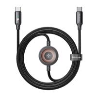 Mcdodo kabel 2 v 1 CA-2580 USB-C + nabíječka Apple Watch, 60 W, 1,5 m