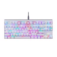 Mechanická klávesnice Motospeed CK101 RGB (bílá)