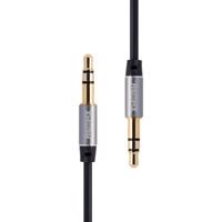 Mini jack 3,5 mm AUX kabel Remax RL-L1001m (černý)