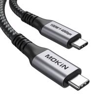 MOKiN USB-C kabel 1,2 m 100W PD USB4 40Gbps (černý)