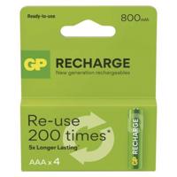 Nabíjecí baterie GP Recharge 800 AAA (HR03) 4ks B27184