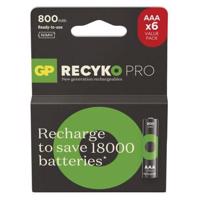 Nabíjecí baterie GP ReCyko Pro Professional AAA (HR03) - 6 KS B2618V