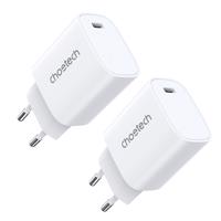 Nabíjecí sada Choetech Q5004 20W PD iPhone 12/13 bílá (2ks) 6932112103017