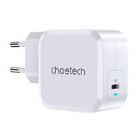 Napájecí nabíječka PD8007 USB-C PD45W Choetech EU (bílá) 074631