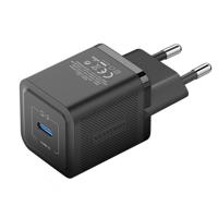 Nástěnná nabíječka, Vention, FEPB0-EU, USB-C, 20W, GaN (černá)