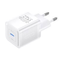 Nástěnná nabíječka, Vention, FEPW0-EU, USB-C, 20W, GaN (bílá)