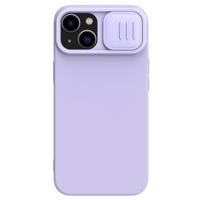 Nillkin CamShield Silky Silicone Case Pouzdro na iPhone 14 Plus s krytem fotoaparátu fialové 6902048249325