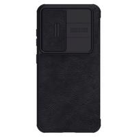 Nillkin Qin Leather Pro Pouzdro Samsung Galaxy S23+ s flipovým krytem krytu fotoaparátu černé 6902048258518