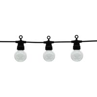 Optonica Černá Outdoor String Light se Bulbs 20pc