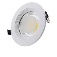 Optonica LED COB Stropní svítidlo kruhové Build-In 20W Studená bílá 3163