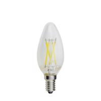 Optonica LED Filament Candle Žárovka C35 E14 Stmívatelná 4W Teplá bílá