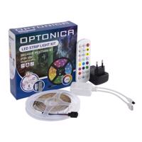 Optonica LED pásek 12V 5m RGB + Music control  5050, 30 LED/m, 20W, IP20, sada ST4328