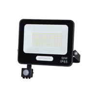 Optonica LED SMD reflektor IP65 Černá Body s čidlo