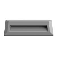 Optonica LED Step Light Rectangular Grey 7520