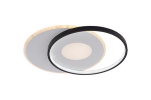 Optonica LED Stropní svítidlo CCT 54W White+Black Stmívatelná + Dálkový ovladač 19011