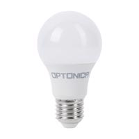 Optonica LED Žárovka E27 A60  8.5W Teplá bílá