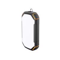 Optonica POWER BANK 20000mAh 3.7V SOLAR:1.2W BLACK+ORANGE LED:4W 7692