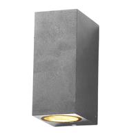 Optonica WALL LAMP ALUMINIUM SILVER BODY 2xGU10 SOCKET 7442