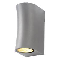 Optonica WALL LAMP ALUMINIUM SILVER BODY 2xGU10 SOCKET 7448