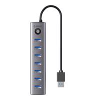 Orico CL7U USB-C na 7x USB 3.0 adaptér Rozbočovač (šedý) 067668