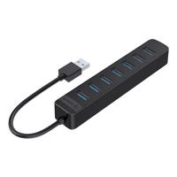 Orico TWU3 USB na 7x USB 3.0 adaptér Rozbočovač (černý) 067653