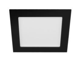 Panlux Hranaté podhledové LED svítidlo DOWNLIGHT CCT SQUARE IP44 18W černý PN22400015