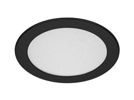 Panlux Kulaté podhledové LED svítidlo DOWNLIGHT CCT ROUND IP44 18W černý PN22400011