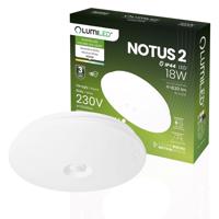 Plafon LED Svítidlo stropní přisazené 18W NOTUS 2 kruhové čidlo Pohybu IP44 33 cm LUMILED