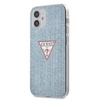 Pouzdro Guess Jeans Collection pro iPhone 12 mini - modré 3700740481844