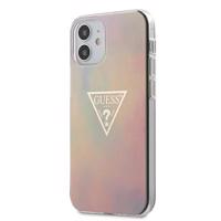 Pouzdro Guess Tie & Dye Collection pro iPhone 12 mini - růžové 3700740480670