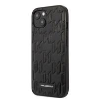 Pouzdro Karl Lagerfeld Monogram Plaque pro iPhone 13 mini - černé 3666339049126