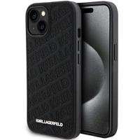 Pouzdro Karl Lagerfeld Quilted K Pattern pro iPhone 15 - černé 3666339165031