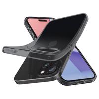 Pouzdro Spigen Crystal Flex pro iPhone 15 Plus - šedé, průhledné 8809896747660