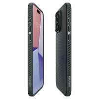 Pouzdro Spigen Liquid Air pro iPhone 15 Pro Max - tmavě zelené 8809896749138