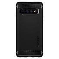 Pouzdro Spigen Rugged Armor pro Samsung Galaxy S10 - matně černé 8809640252273