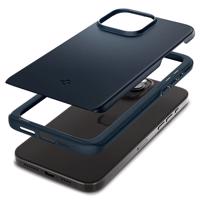 Pouzdro Spigen Thin Fit pro iPhone 15 Pro - tmavě modré 8809896750196