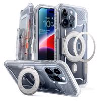 Pouzdro Supcase UB Pro Mag s MagSafe pro iPhone 15 Pro - transparentní 843439136755