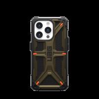 Pouzdro UAG Monarch pro iPhone 15 Pro - kevlarově zelené 840283909368