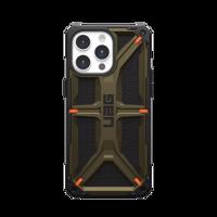 Pouzdro UAG Monarch pro iPhone 15 Pro Max - kevlarově zelené 840283909832