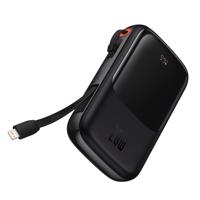 Powerbanka 10000mAh 20W Baseus Qpow Pro Overseas Edition + kabel USB C 3A - černá 6932172620585 6932172620585