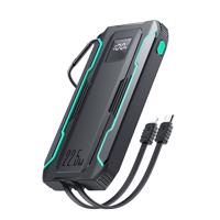 Powerbanka Joyroom JR-L017 22,5W 10000mAh s integrovanými kabely USB-C / Lightning - černá 6956116797164 6956116797164